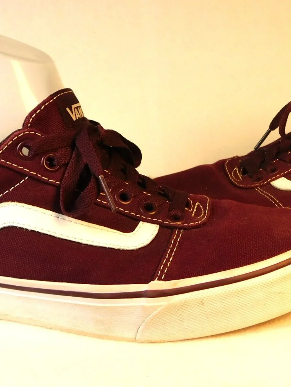 Vans Ward Men's Size 8 Old Skool Skate Shoes Sneakers Port Royale/White # 500714